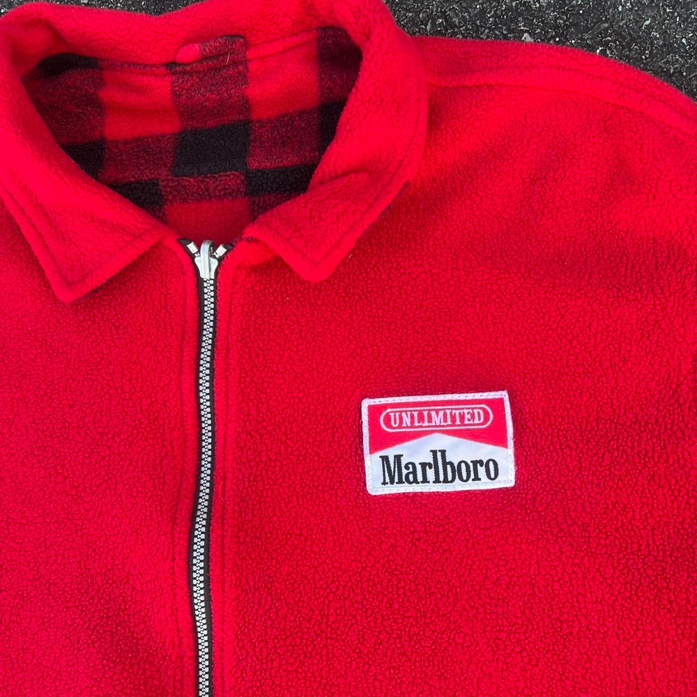 1990s Marlboro Adventure Reversible Fleece  size XL